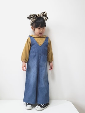 「アイテム（フォトフレーム）」を使った、＊momochan＊さん（キッズ・100cm）の冬コーディネート