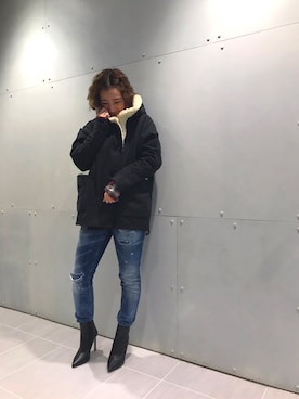 「アイテム（その他）」を使った、Kurumi Takahashiさん（レディース・156cm）の秋コーディネート