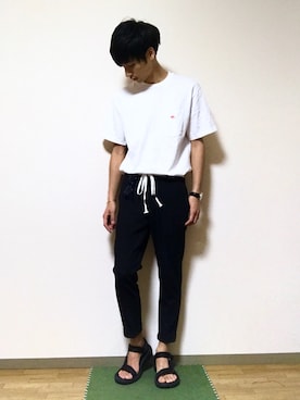 「Teva（テバ）のアイテム（サンダル）」を使った、ryo_kandaさん（メンズ・175cm）の夏コーディネート
