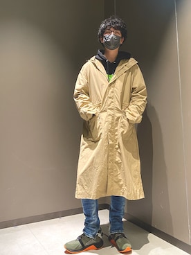 「アイテム（ブルゾン）」を使った、TATSUMARUさん（メンズ・173cm・30代）の冬コーディネート