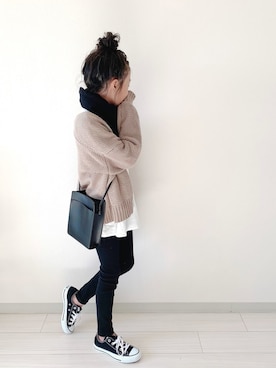 「アイテム（その他トップス）」を使った、miyuuu.さん（キッズ・128cm）の秋コーディネート