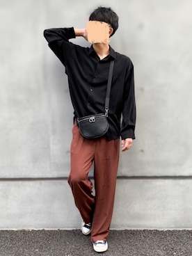 「ASTRONOMY（アストロノミー）のアイテム（シャツ/ブラウス）」を使った、タクミんさん（メンズ・173cm・10代）の秋コーディネート
