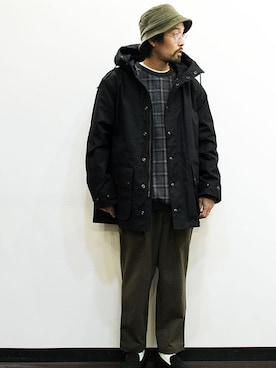 「THE COLORのアイテム」を使った、nakajiさん（メンズ・168cm）の春コーディネート