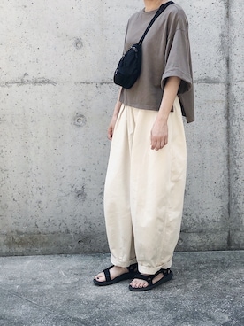 「Teva（テバ）のアイテム（シューズ）」を使った、ryo___kaさん（レディース・167cm）の夏コーディネート