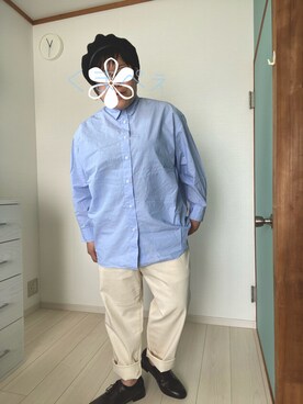 「アイテム（レインシューズ）」を使った、とどさん（レディース・154cm）の冬コーディネート
