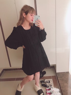 「jumelle」｜fumiさん（レディース・151cm）の冬コーディネート