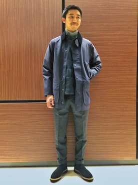 「DESCENTE（デサント）のアイテム」を使った、ＩＴＯさん（メンズ・178cm）の冬コーディネート