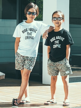 「アイテム（シューズ）」を使った、LEO＆Ray  (GRDEN CREW)さん（メンズ・140cm）の春コーディネート