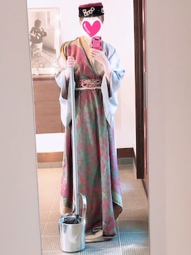 「謹賀新年」｜致し方なく課金さん（レディース・157cm）の冬コーディネート