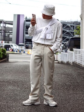 「STUDIOUS（ステュディオス）のアイテム（リング）」を使った、 mochizukitakuyaさん（メンズ・170cm）の秋コーディネート