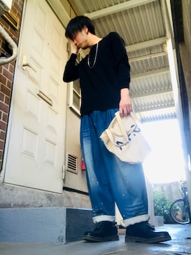 「アイテム（アクセサリー）」を使った、Y-sukeさん（メンズ・173cm・30代）の春コーディネート