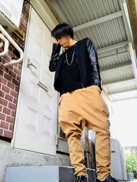 「アイテム（アクセサリー）」を使った、Y-sukeさん（メンズ・173cm・30代）の春コーディネート