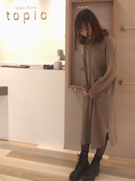 まゆりさん（レディース・166cm）の冬コーディネート