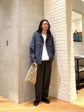 「B:MING by BEAMS（ビーミングバイビームス）のアイテム（Tシャツ/カットソー）」を使った、nakajima daisukeさん（メンズ・180cm）の春コーディネート