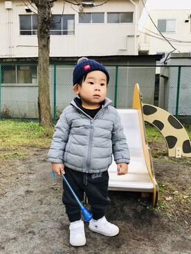 totaさん（キッズ・80cm）の冬コーディネート