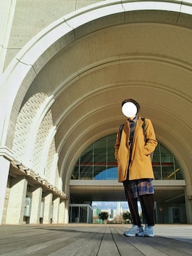 「アイテム（照明）」を使った、おーはしくんさん（メンズ・173cm）の冬コーディネート