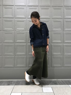 「BEAMS BOY（ビームスボーイ）のアイテム（腕時計）」を使った、sawaaaさん（レディース・157cm）の秋コーディネート