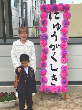 「アイテム（ランドセル）」を使った、ひろかさん（レディース・153cm）の春コーディネート