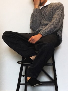 「アイテム（その他トップス）」を使った、ruantaimingさん（メンズ・170cm・10代）の冬コーディネート