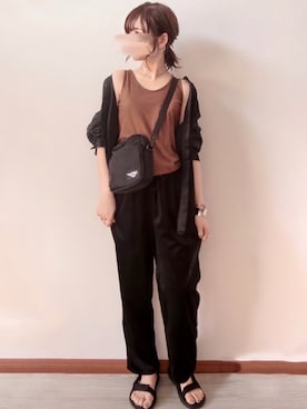 「PONY（ポニー）のアイテム」を使った、みみみさん（レディース・163cm）の夏コーディネート