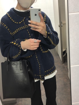 「PHINGERIN（フィンガリン）のアイテム（ブルゾン）」を使った、risaさん（レディース・163cm）の秋コーディネート