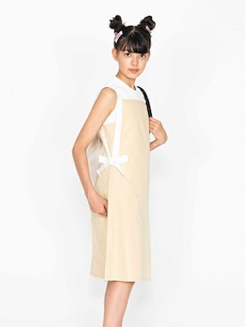 「アイテム（アンサンブル）」を使った、petit　main・b-roomさん（キッズ・150cm）の夏コーディネート