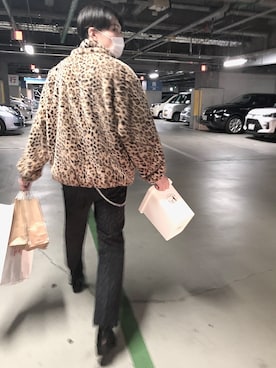 「アイテム（その他アウター）」を使った、りょうすけさん（メンズ・180cm）の春コーディネート