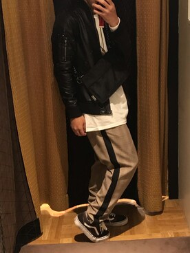 「アイテム（その他トップス）」を使った、Shunsuke🥀さん（メンズ・164cm・10代）の春コーディネート