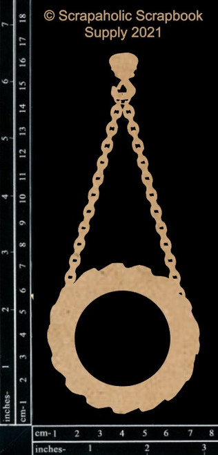 Scrapaholics - Laser Cut Chipboard - Tire Swing (S53818)