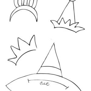 Prima - Julie Nutting - Mixed Media Cling Rubber Stamp - Hats #1 (910822)