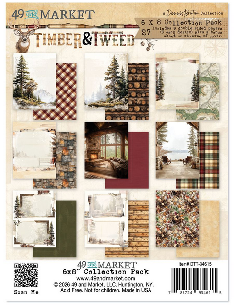 49 And Market / Dennis Bruton - Collection 6x8 - Timber & Tweed - DTT-34615