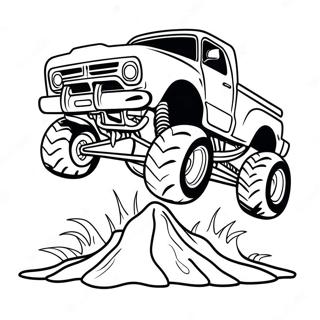 Monster Jam Pages À Colorier