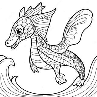 Aile De Mer Pages À Colorier