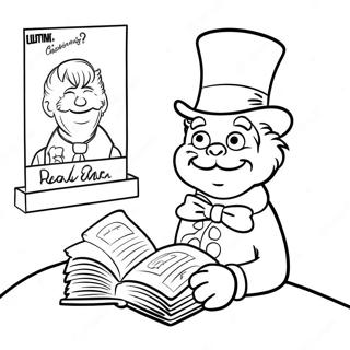 Read Across America Coloring Page 3820-3042