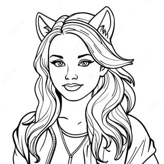 Roxanne Wolf Coloring Page 43803-34638