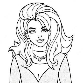 Página Para Colorear De Jem En Traje Brillante 54694-43280