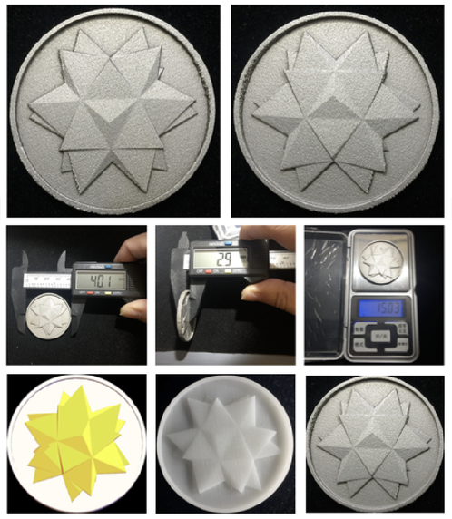 Spikey commemorative coins with the Wolfram Language
