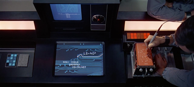 Troubleshooting electronics in 2001: A Space Odyssey