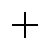The crosshair cursor, a plus sign with a dot in the center.