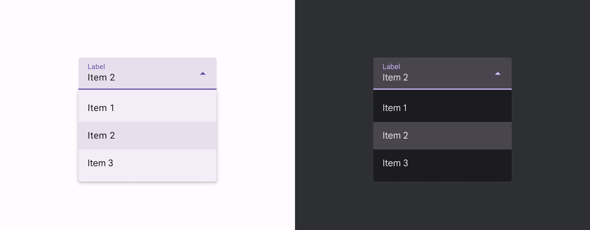 Exposed dropdown menu
image
