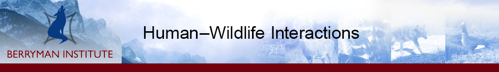 Human–Wildlife Interactions