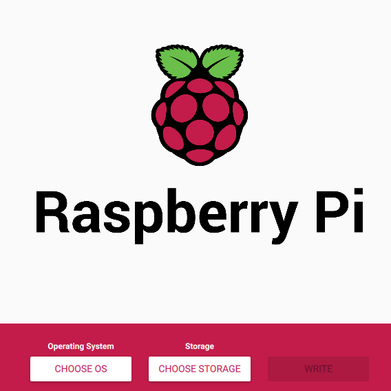 Raspberry Pi Imager Application