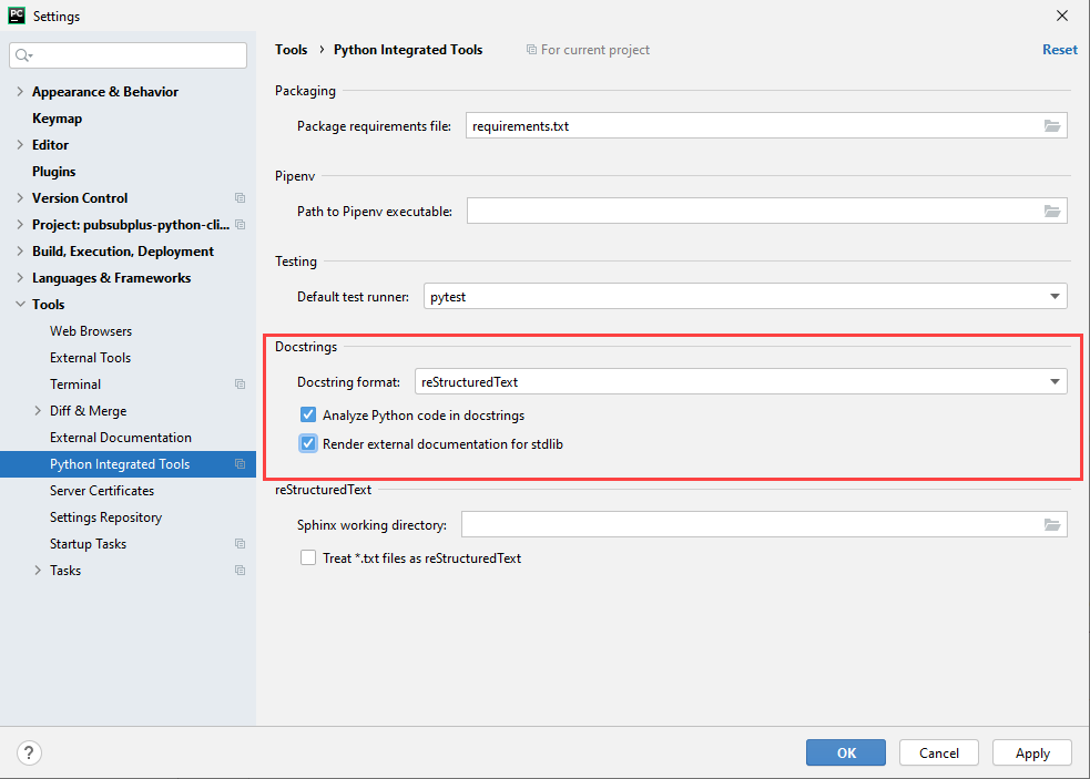Screenshot showing an example as described by the surrounding text.
