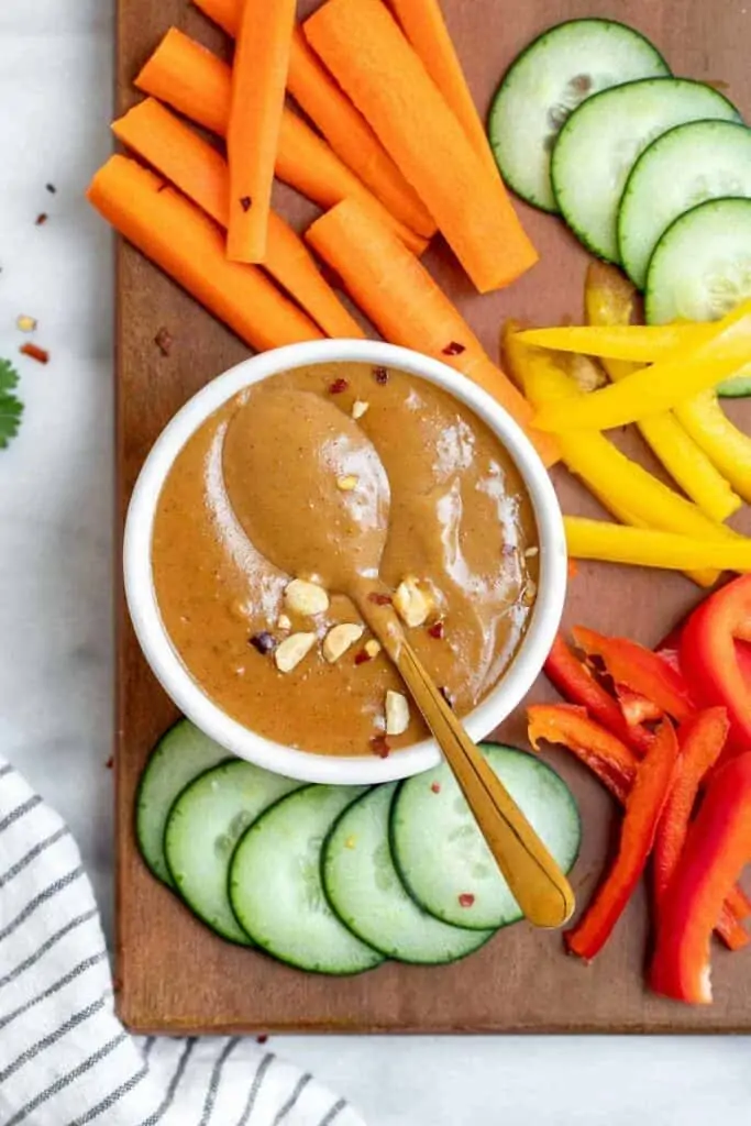 BEST Easy Thai Peanut Sauce