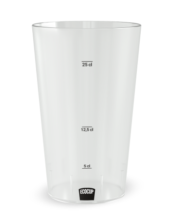 Gobelet transparent de face - Beyoncé - Ecocup 2