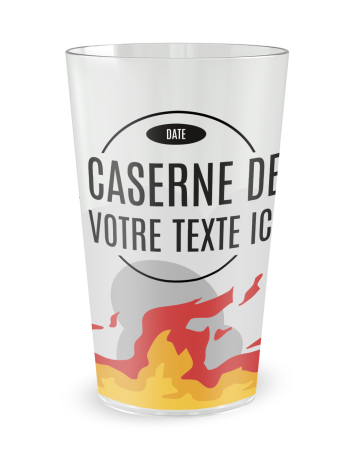 Gobelet blanc de face - Caserne - Ecocup 2
