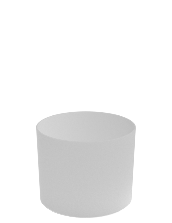 Verre ‘ short drinks ‘ personnalisable - ECO BODEGA - Blanc, vue de face, contenance 25 cl