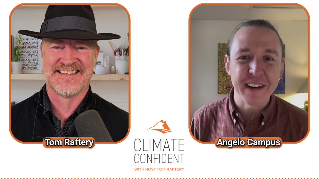 My interview with Angelo Campus on the Climate Confident podcast