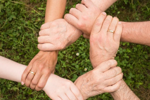 Circle of hands