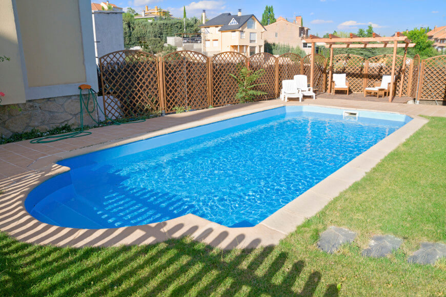 residential pool fence